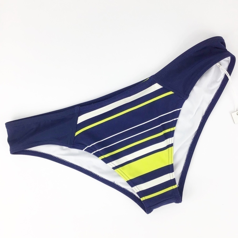 Tart Collection Navy Stripe Bikini Bottom | Small